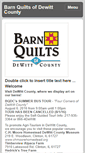 Mobile Screenshot of barnquiltsofdewittcounty.com